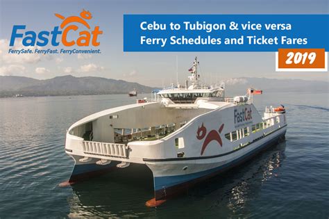 fastcat cebu to tubigon